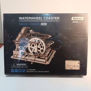 ROKR Magic Crash - Waterwheel Coaster (3D Wooden Puzzle) LG501  Robotime